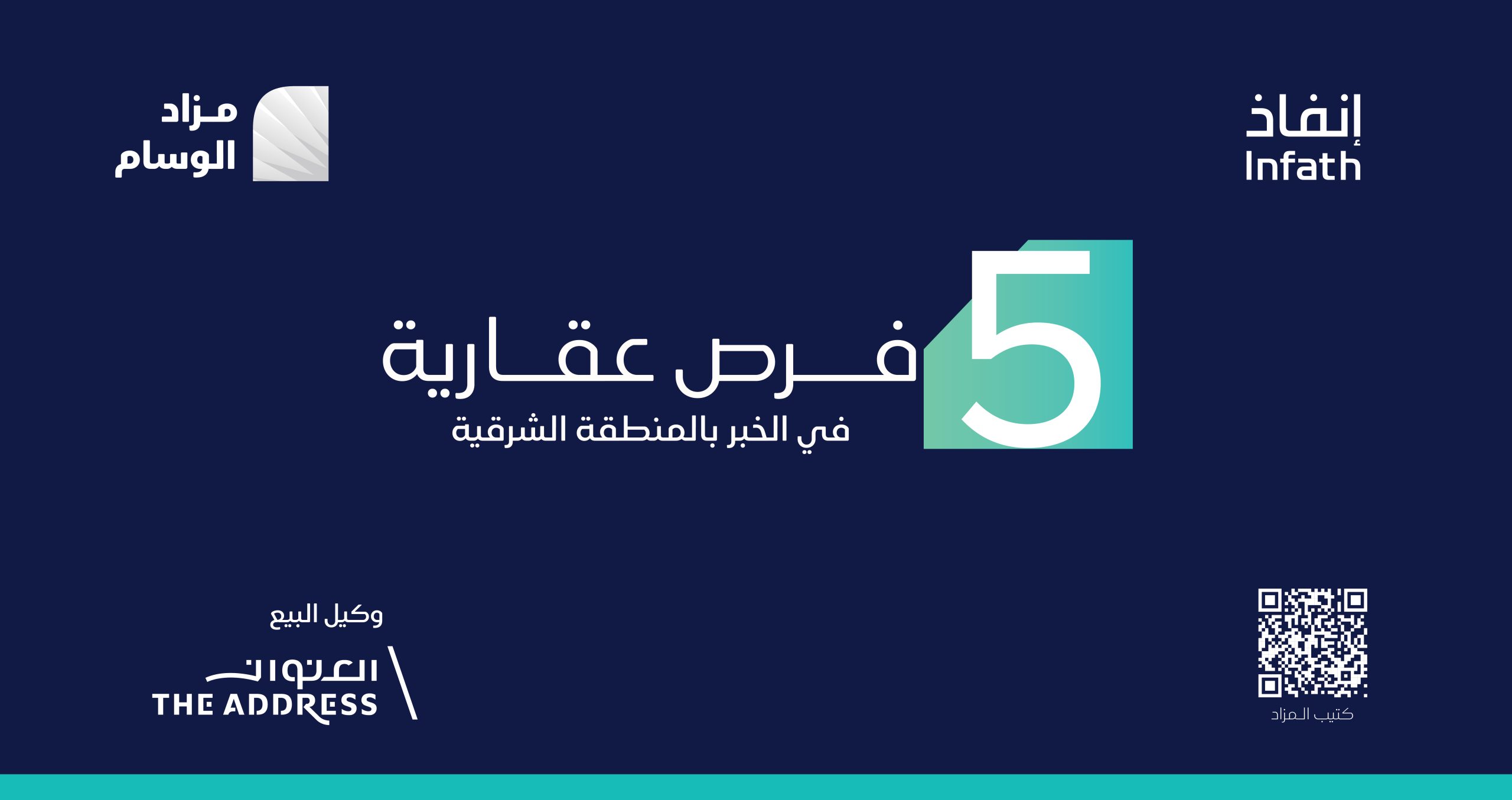 You are currently viewing 5 فرصة عقارية في الخبر عبر مزاد “الوسام” الإلكتروني