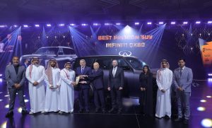 إنفينيتي QX80تُتوّج كأفضل سيارة دفع رباعي فاخرة ضمن جوائز قطاع السيارات بالمملكة العربية السعودية لعام 2025
