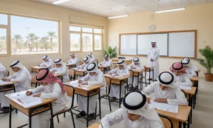 برد تبوك يؤخر الطابور الصباحي.. الدوام 9 والاختبارات 10