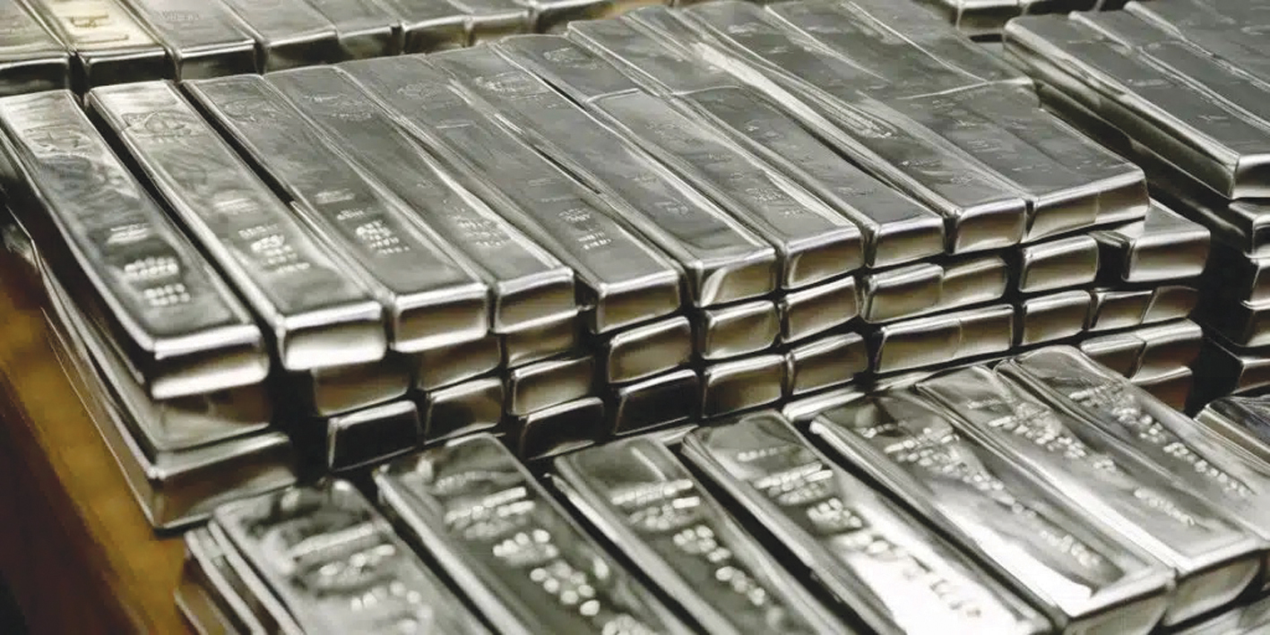You are currently viewing سعر الفضة يتجاوز 80 دولارا