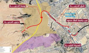 الرئيسية الأخبار المملكة اليوم 8.4 كلم وإضافة خمس محطات جديدة.. ترسية مشروع امتداد “المسار الأحمر” لشبكة قطار الرياض