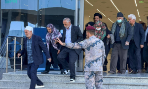 حرس الحدود يستقبل ضيوف الرحمن القادمين لأداء العمرة عبر منفذ جديدة عرعر