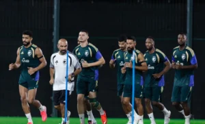 الأخضر يرفع استعداده لكأس الخليج 27 بحصة تدريبية تحت إشراف المدير الفني دونيس